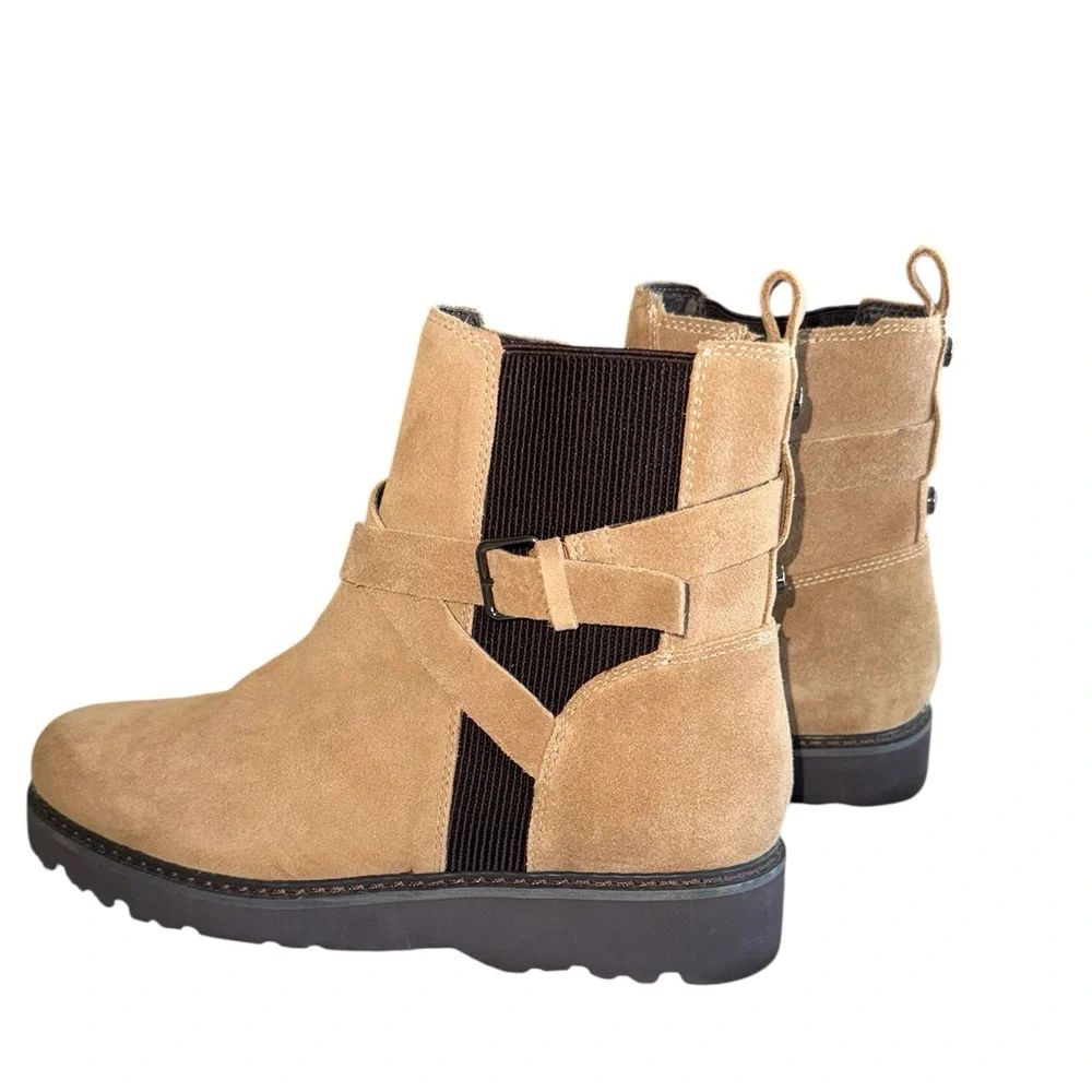 NEW Donald Pliner Captain Leather & Suede Bootie